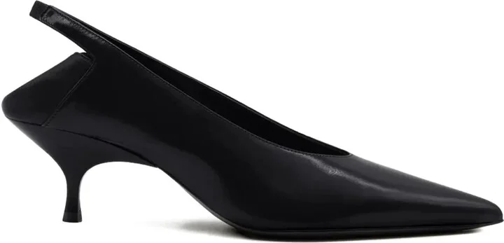 50mm Slingback Pointed-Toe Heeled Pumps