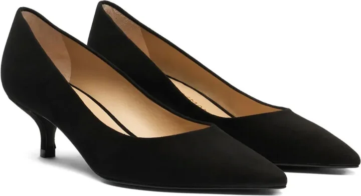 50mm Stuart power kitten-heel pumps - Image 2