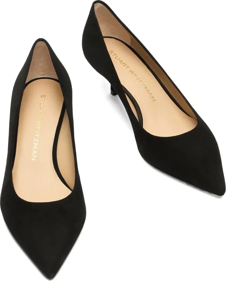 50mm Stuart power kitten-heel pumps - Image 3