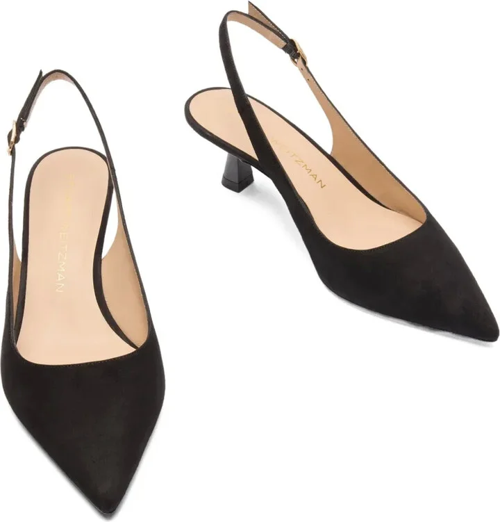 50mm Stuart Sculpt pointed-toe pumps - Image 5