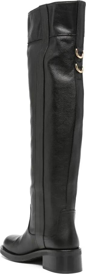 50mm Stud-Embellished Above-The-Knee Boots - Image 3