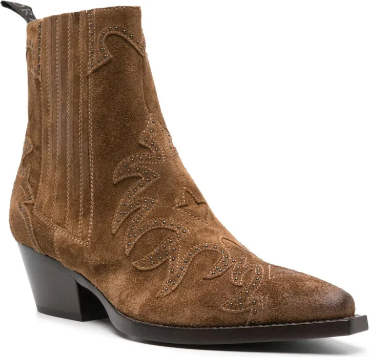 50mm Suede Ankle Boots - Image 2