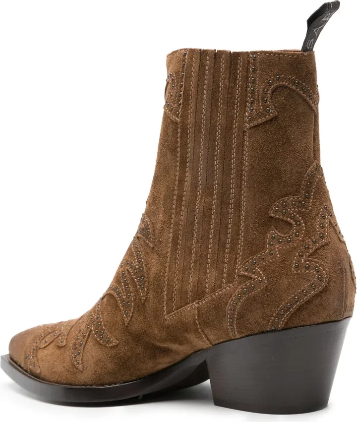 50mm Suede Ankle Boots - Image 3
