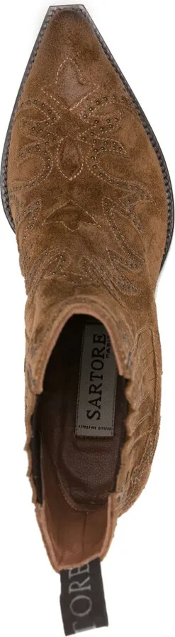 50mm Suede Ankle Boots - Image 4