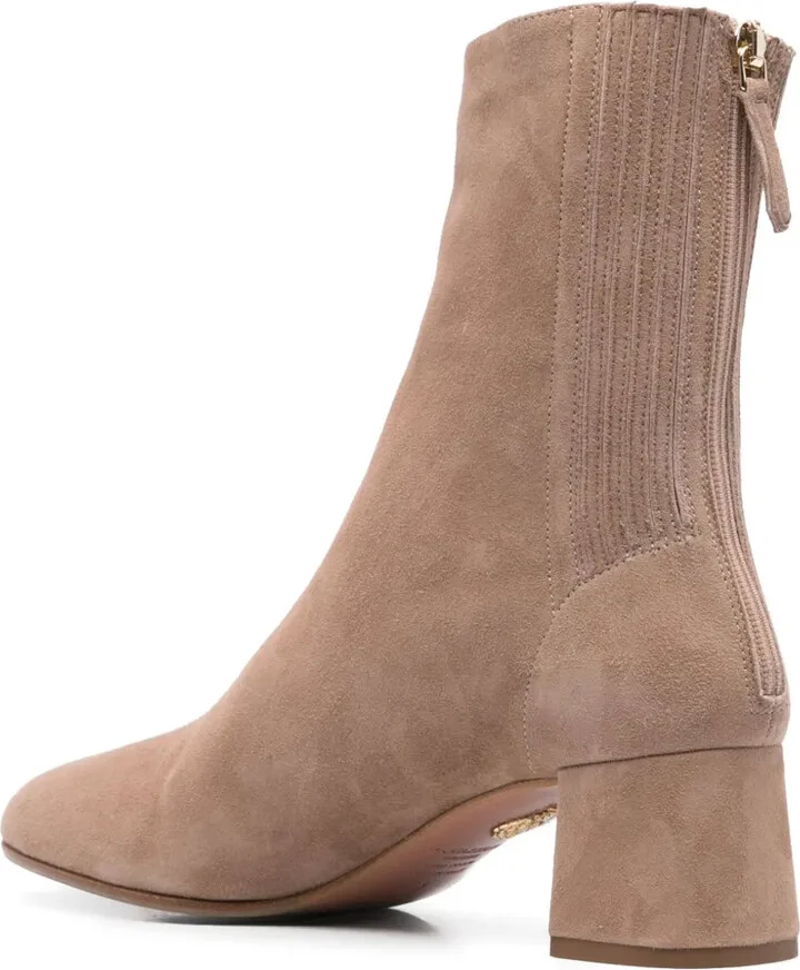 50mm Suede Ankle Boots - Image 3