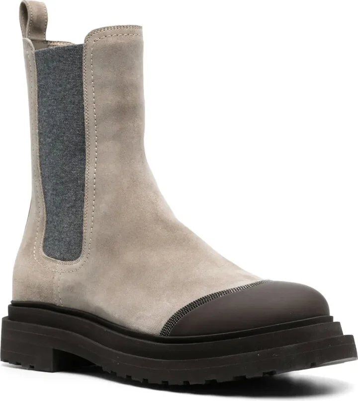 50mm Suede Ankle Boots - Image 2