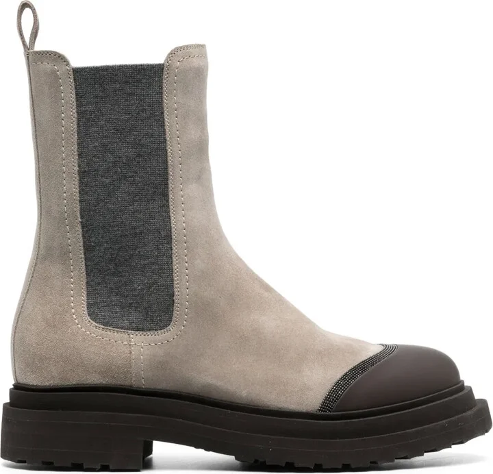 50mm Suede Ankle Boots