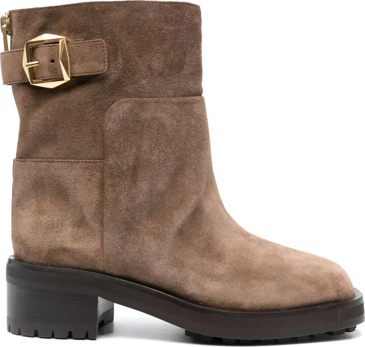 50mm Suede Boots