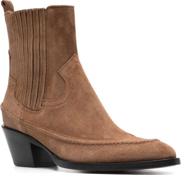 50mm suede Chelsea boots - Image 2
