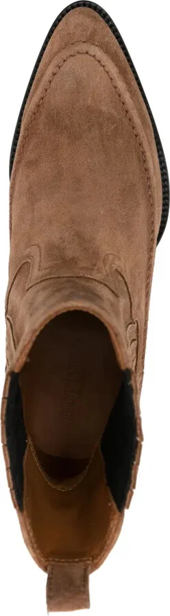50mm suede Chelsea boots - Image 4