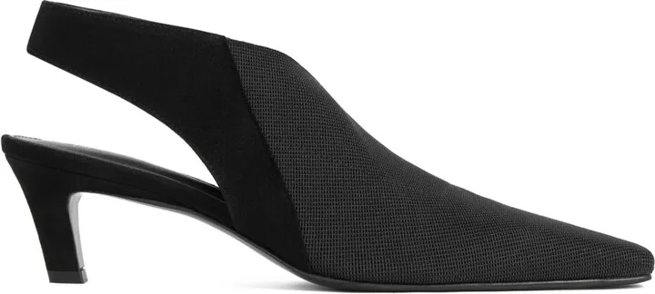 50mm Suede Pumps