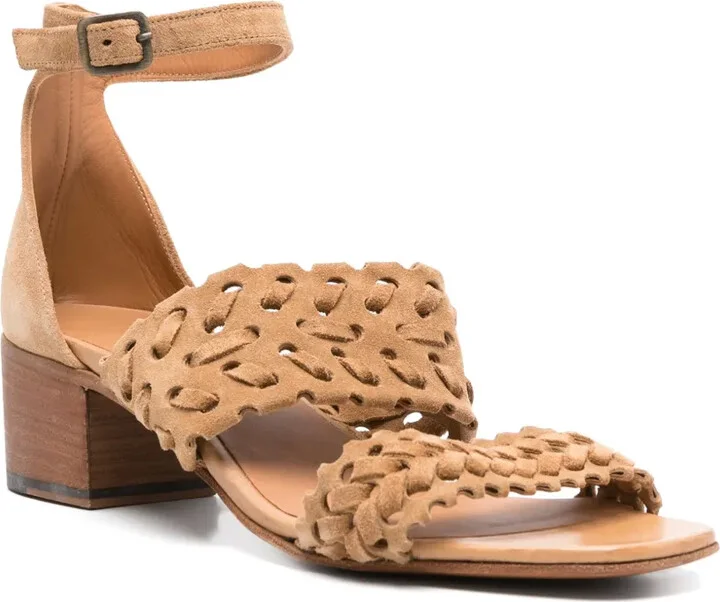 50mm Suede Sandals - Image 2