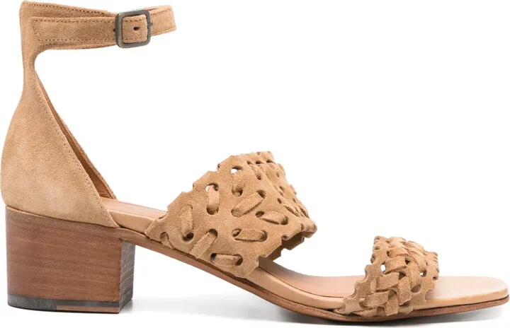 50mm Suede Sandals