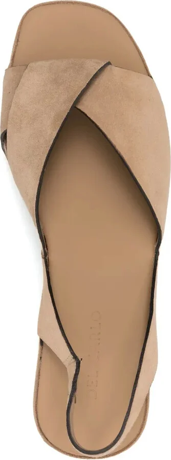 50mm Suede Slingback Sandals - Image 4