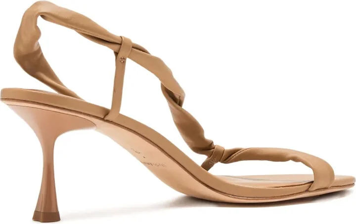 50mm Twisted Slingback Sandals - Image 2