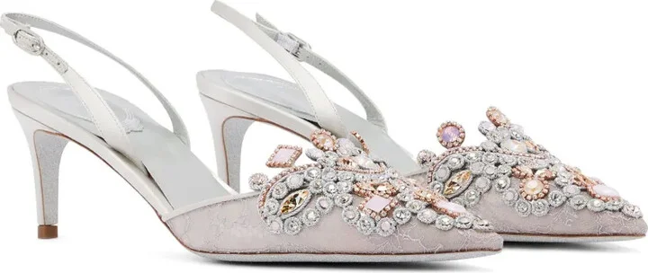 50mm Veneziana slingback pumps - Image 2