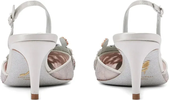 50mm Veneziana slingback pumps - Image 3