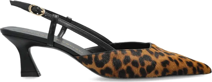50mm Vinnie slingback heeled pumps
