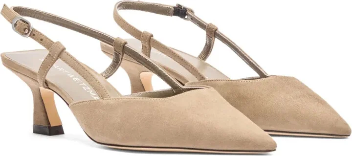 50mm Vinnie slingback pointed-toe pumps - Image 2