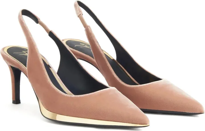 50mm Virgyn slingback pointed pumps - Image 2