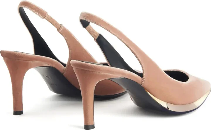 50mm Virgyn slingback pointed pumps - Image 3