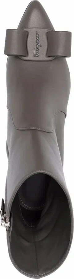 50mm Viva bow-detail ankle boots - Image 4