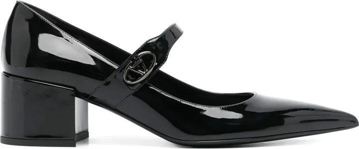 50mm VLogo Locker Mary-Jane pumps