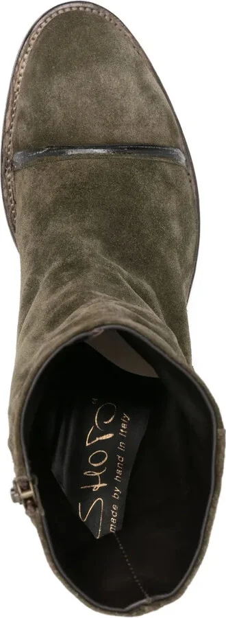 50mm Zip-Detail Cap-Toe Boots - Image 4