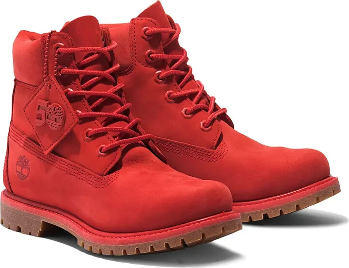 50th Anniversary Edition 6 Inch "Medium Red" boots - Image 2