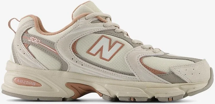 530 Low-Top Sneakers in Timberwolf with Linen and Landslide