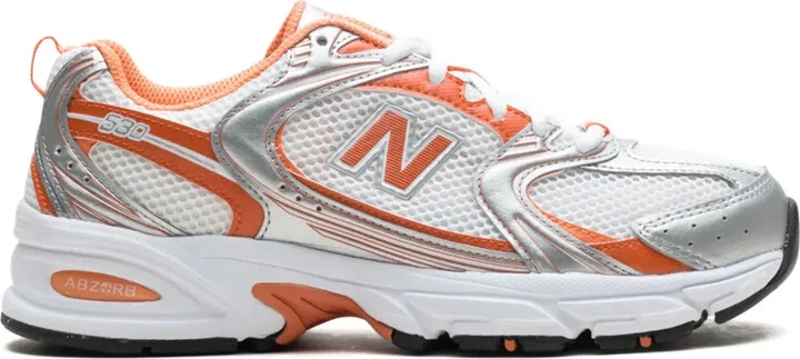 530 "Reflection/Silver Metallic/Infield Clay" sneakers