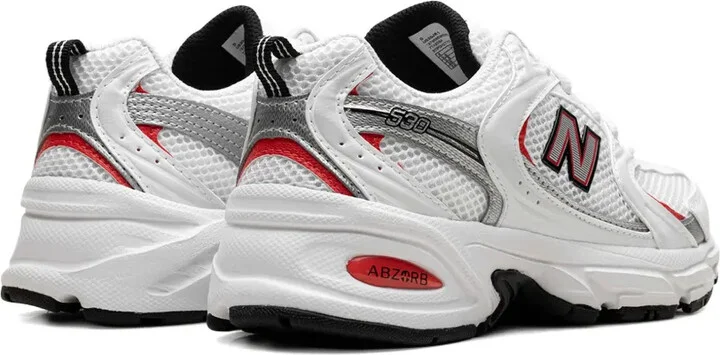 530 "White/Blast Red" sneakers - Image 3
