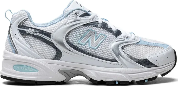 530 "White/Dark Arctic Grey/Light Chrome Blue" sneakers