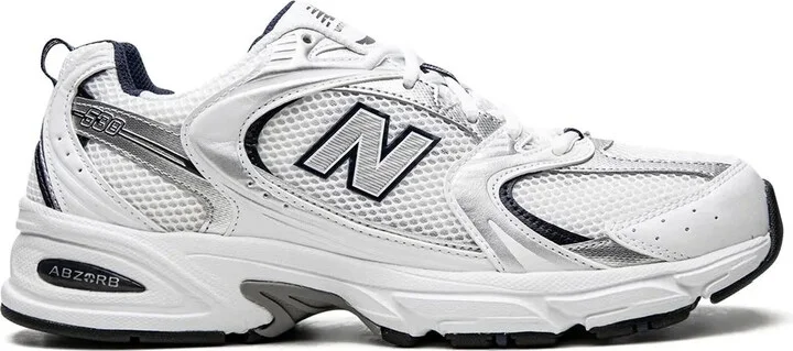 530 "White/Natural Indigo" sneakers