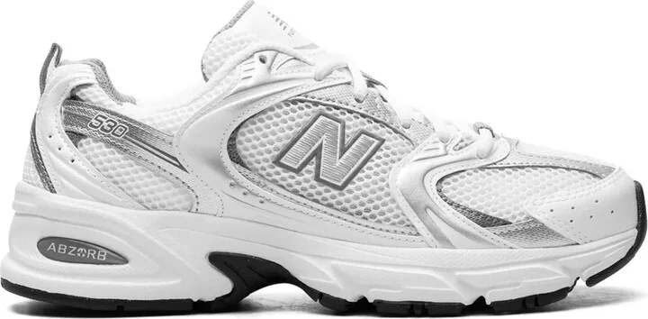530 "White Silver Metallic" sneakers