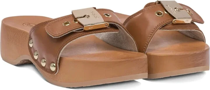 54mm Buckle-Detail Studded Sandals - Image 2