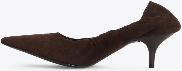 55 Elastic Suede Pumps - Image 2