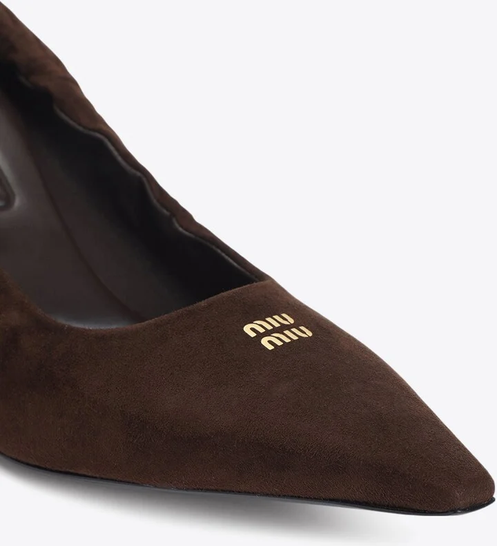 55 Elastic Suede Pumps - Image 3