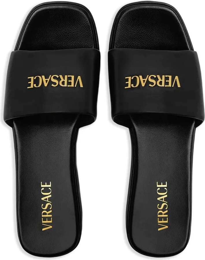 55 mm Logo platform mules - Image 3