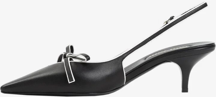 55 Nappa Leather Slingback Pumps - Image 2