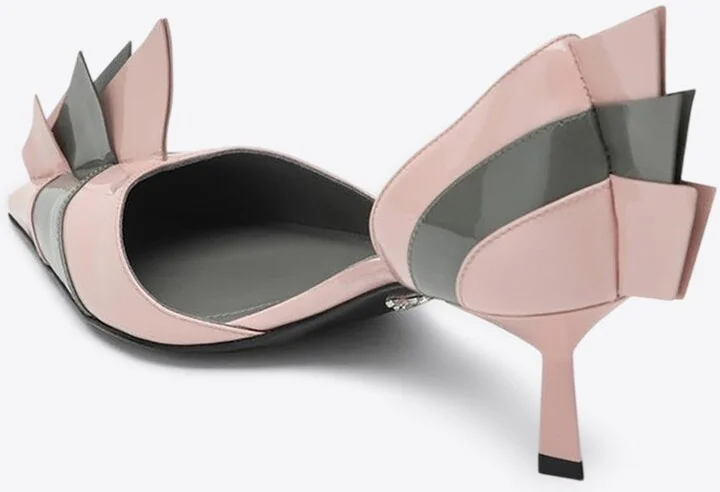 55 Patent Leather D'Orsay Pumps - Image 2