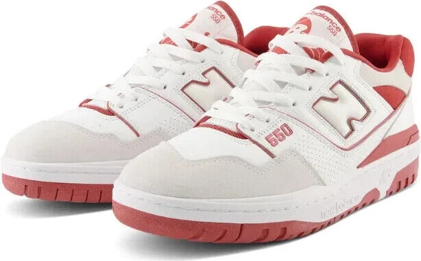 550 BB550STF Sneakers Men's 14 White Leather Lifestyle Shoes TF3336
