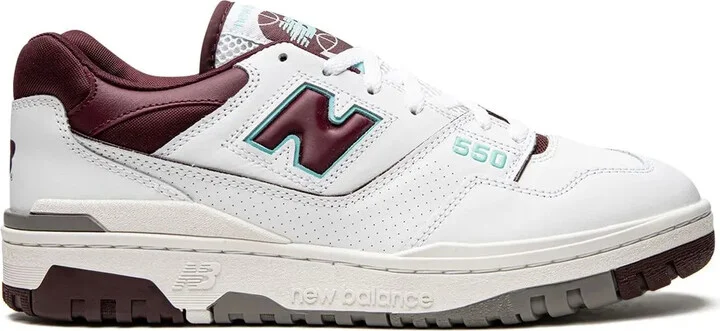 550 "Burgundy/Cyan" sneakers
