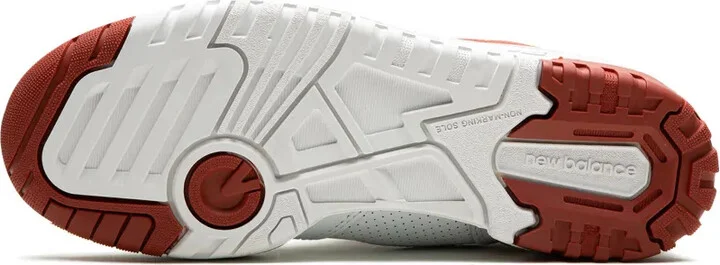 550 Logo-Embossed Leather Sneakers - Image 4
