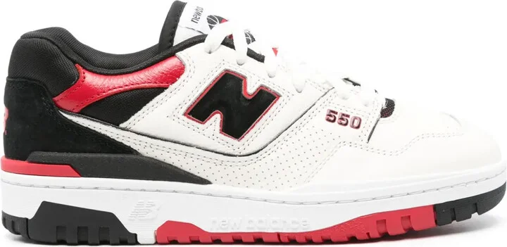 550 Panelled-Design Sneakers