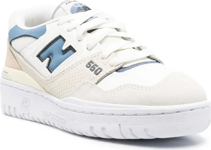 550 Panelled Leather Sneakers - Image 2