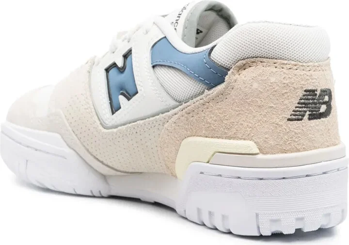 550 Panelled Leather Sneakers - Image 3