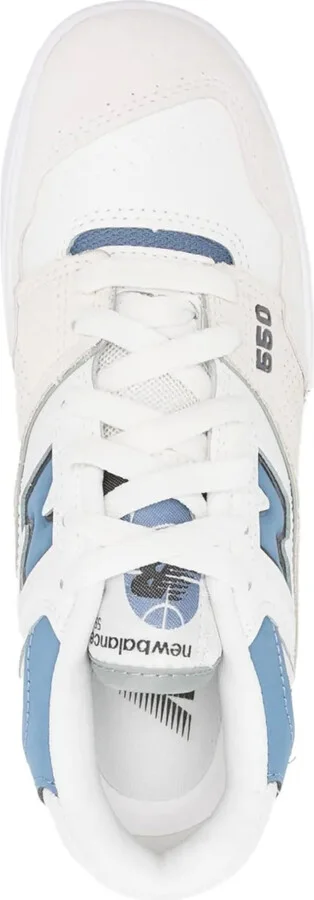 550 Panelled Leather Sneakers - Image 4
