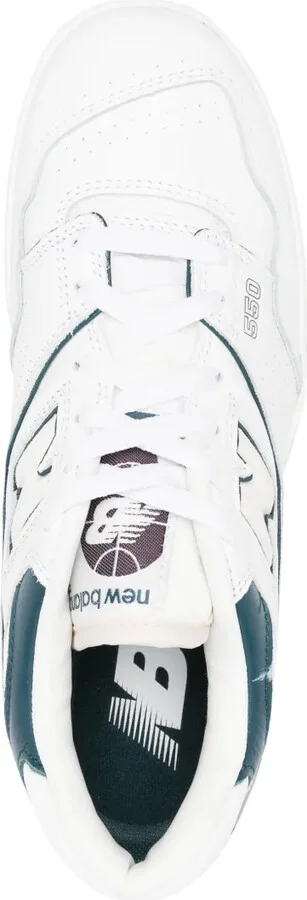 550 Panelled Leather Sneakers - Image 4