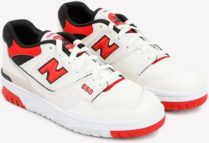 550 Premium Low-Top Leather Sneakers - Image 2